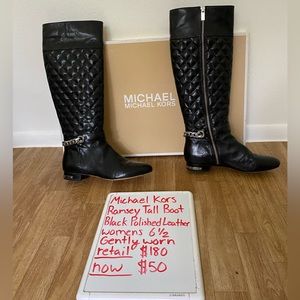 Michael Kors Ramsey Tall Boot Womens!